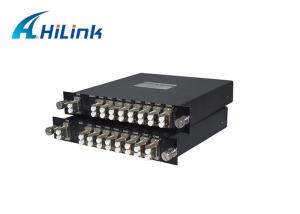 China 16 Channels Passive DWDM Mux Demux Modules C Band Single Mode Media Hilinksy wholesale