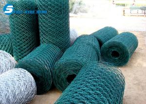 China Galvanized/PVC hexagonal wire mesh for Poultry fence wholesale