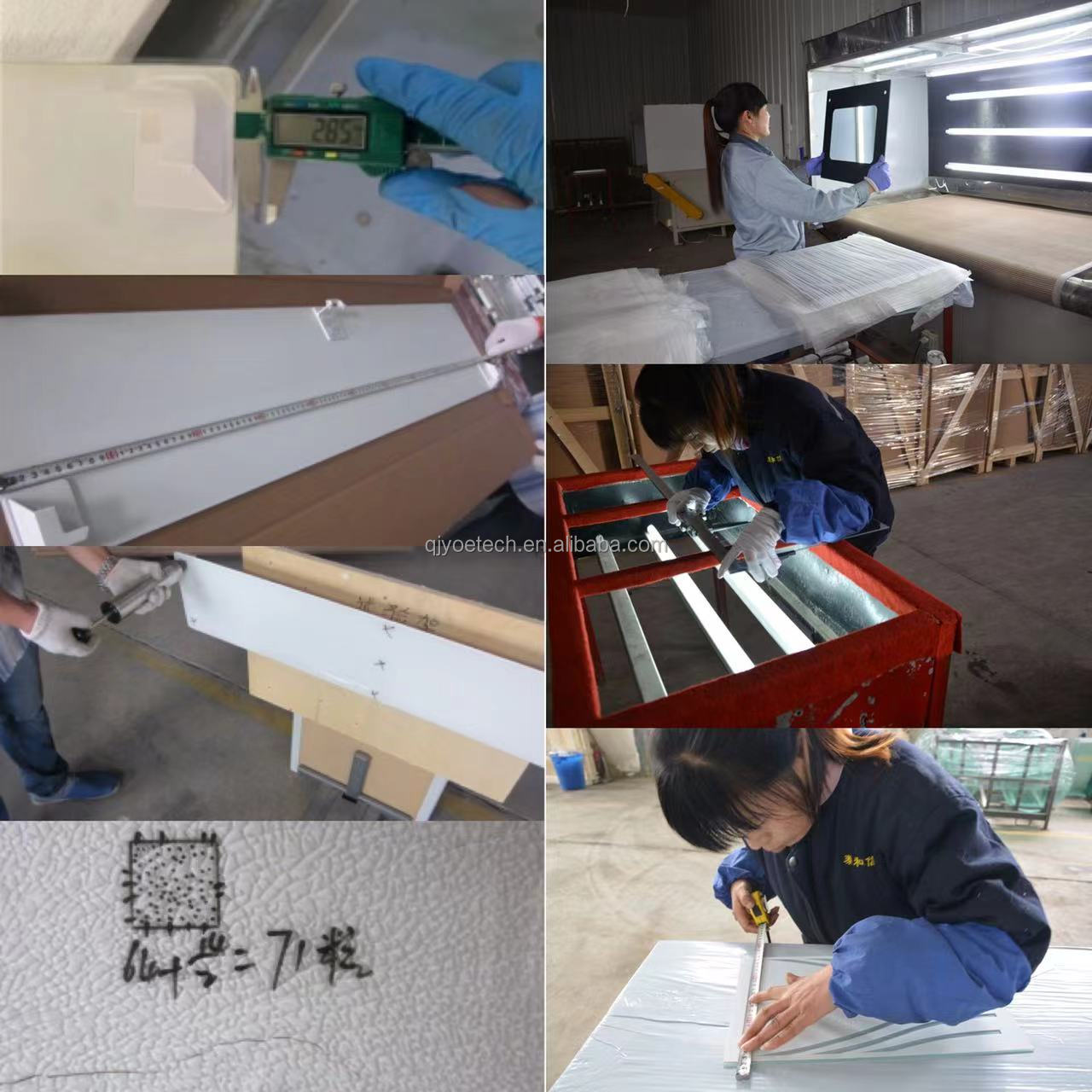 Double Coated Back Painted Lacquered Glass for Kitchen Interior Decoration
