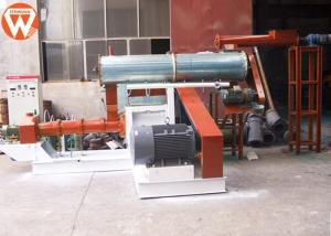 China Sinking Floating Fish Feed Plant Wet Steam Type 1-3t/H 155mm Screw Low Noise wholesale
