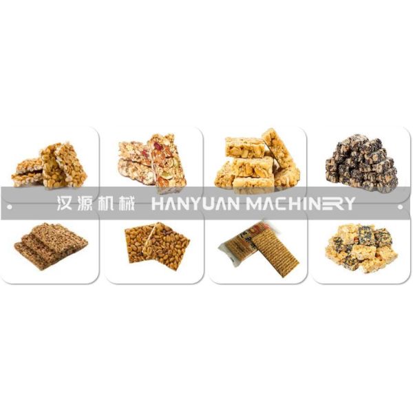 Peanut Candy Bar Mixer Sugar Mixing Machine 200-400kg/H Capacity