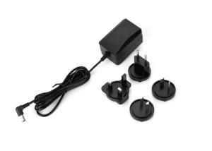 China Huoniu Universal Plug Switching Power Adapter 100 240v AC Input 24W US/EU/UK/AU 5.5*2.1mm Connector wholesale