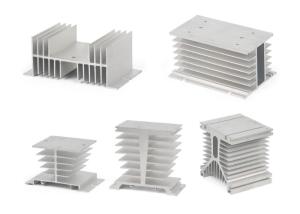 China 50 70 110 aluminum heat radiator 80 125  for SSR or industry solid state relay on sale