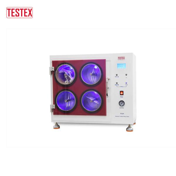Quality TESTEX Textile Lab Equipment , Random Tumble Pilling Tester With 2 Or 4 Pilling Test Chambers for sale