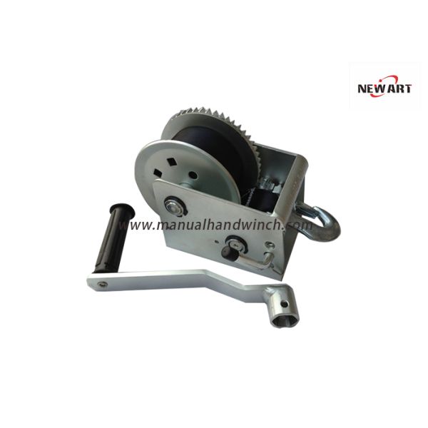 2 Speed Dacromet Boat Trailer Winch / 700 kg Light Duty Marine Drum Winch