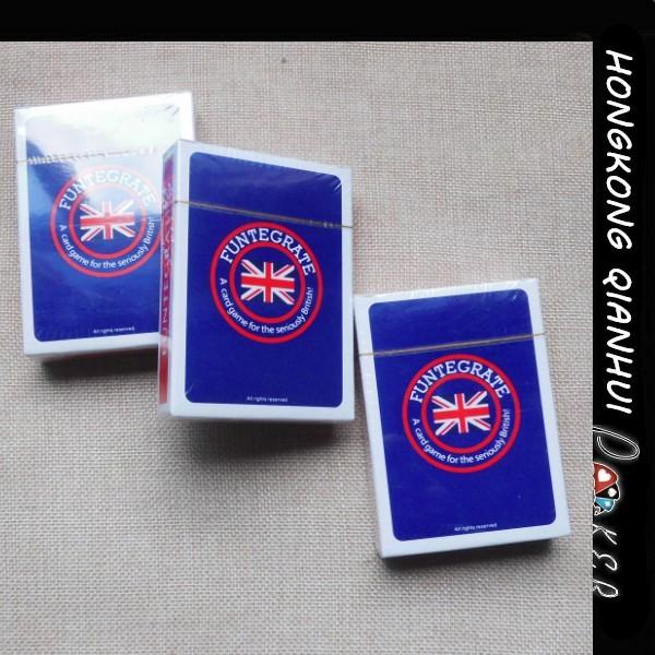 Quality CUSTOM FUNTEGRATE FANCY GAME CARDS FOR THE SERIOUSLY BRITISH for sale