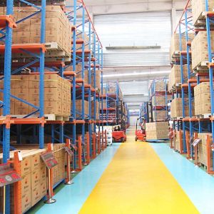 Heavy Duty Warehouse Storage Drive In Pallet Racking Customized