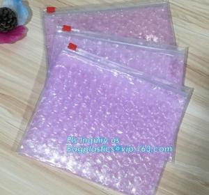 China Customized Slider bubble bag, OEM Factory Price With custom Bubble k packaing bag, Reusable Packing Bubble Packing wholesale