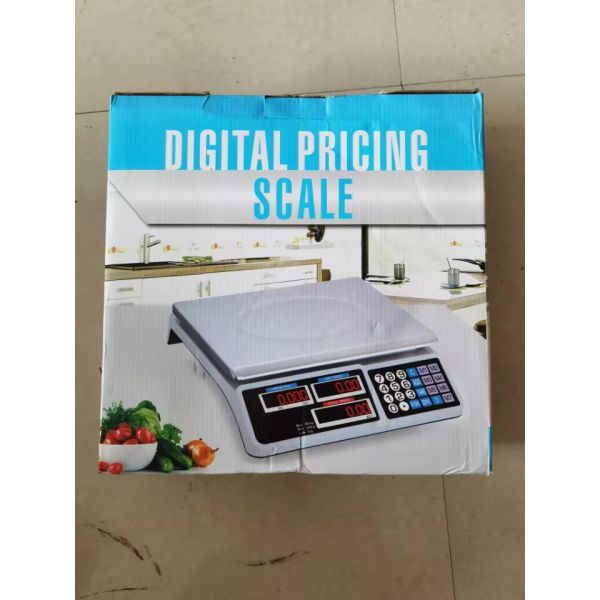 40kg Acs-809 Digital Price Computing Scale in China 30kg Calibration Electronic Scale Acs 220V 110V
