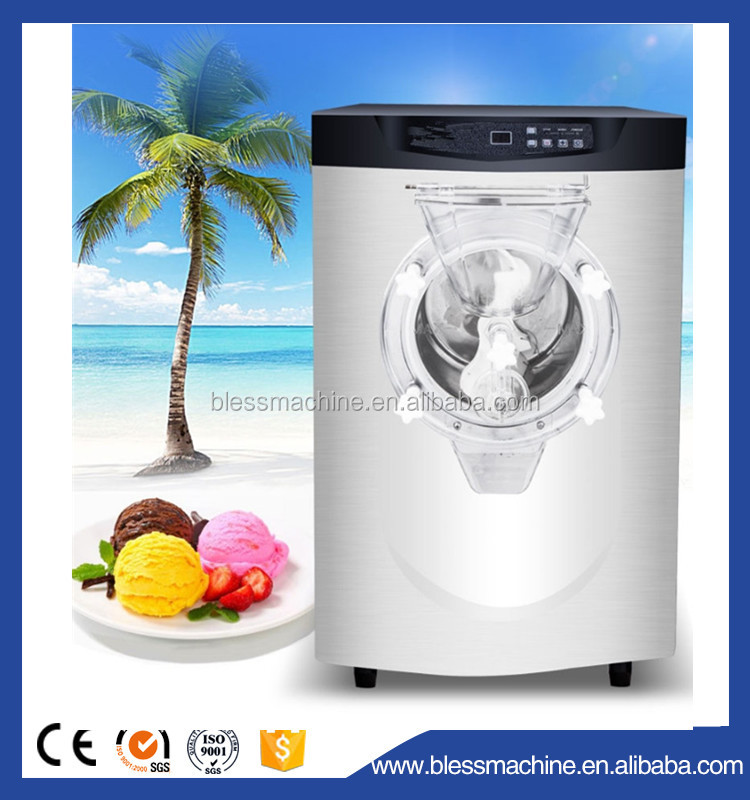 Stainless Steel Commercial Ice Cream Maker Machine