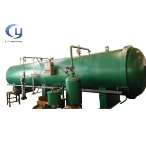 China Semi Automatic Wood Heat Treatment Equipment Wooden Pole Treatment Plant wholesale