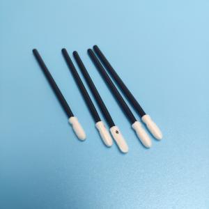 China TX742 Black Handle Polishing Foam Tip Swabs Picking Dirt In Small Recesses wholesale