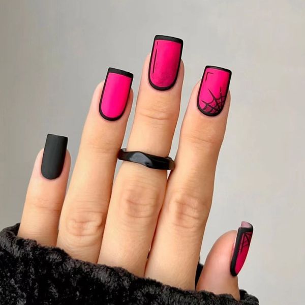 2023 Style OEM Luxury Long 2D Press On Nails Tips for Custom False Nails Light Weight