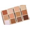 Buy cheap OEM Warm Color Makeup Matte Contour Powder , 3 Color Eyeshadow Palette from wholesalers