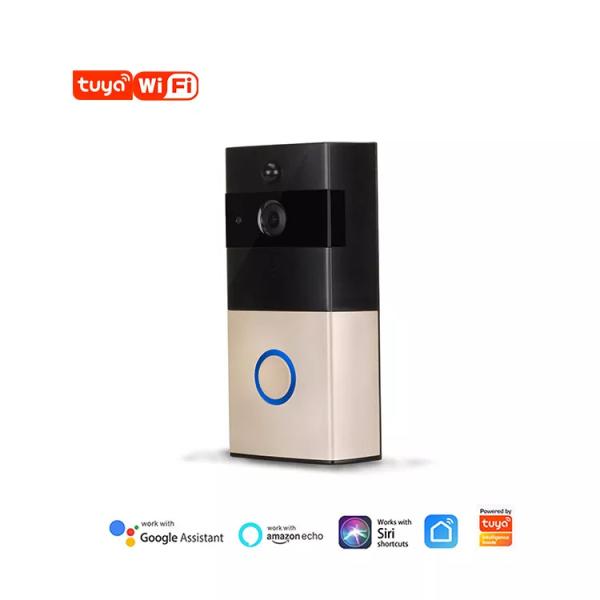 Quality Glomarket Tuya Wifi Video Doorbell Smart Camera Doorbell Wireless PIR Motion Detection for sale