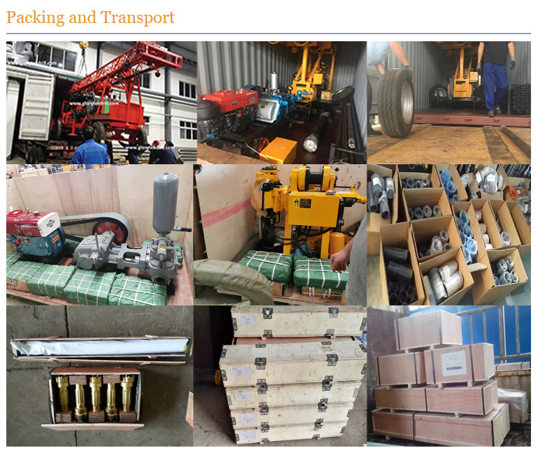 100m Depth Soil Test Drilling Machine for Sample Coring Collection XY-1