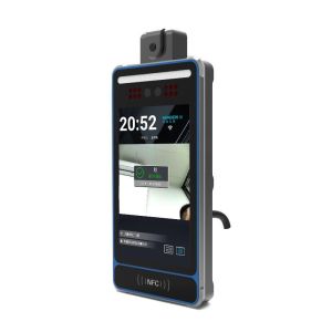 China Smart 1.5m Distance Face Recognition Temperature Measurement Alarm Terminal on sale