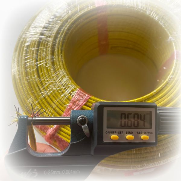 ANSI 96.1 AWG18 K Type Thermocouple Cable With High Temp Insulation