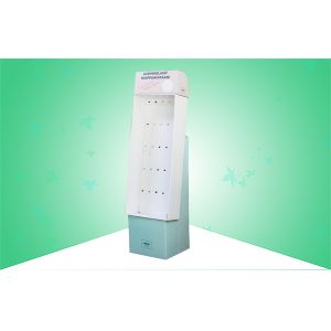 Plastic Hooks PP Lamination POS Cardboard Display CMYK