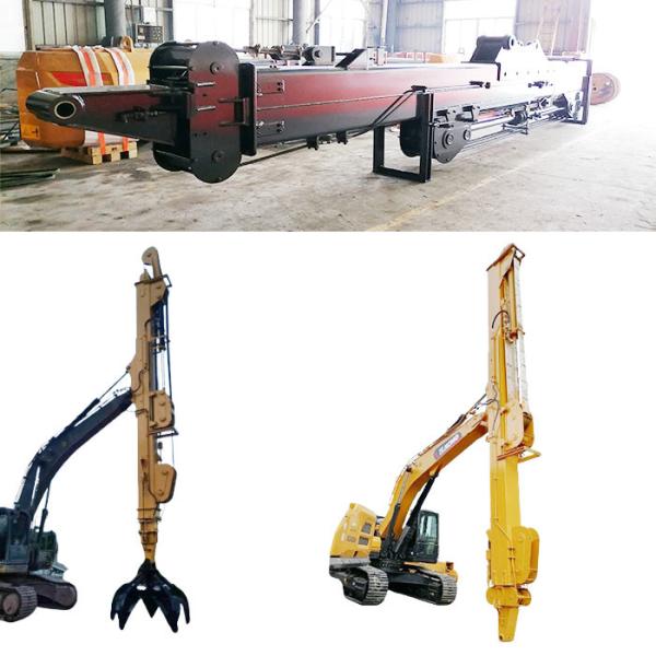 Quality Clamshell Telescopic Arm With Clamshell Bucket Grapple Digging House Foundation for sale