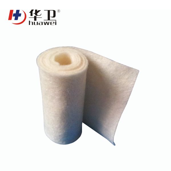 Medical Alginate Wound Dressing 5x5xcm 10x10cm With 2-2.5D Fiber Denier
