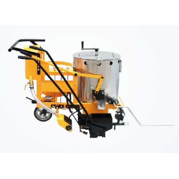 Easy Operate Hand Push Thermoplastic Road Marking Paint Machine Compact Structure