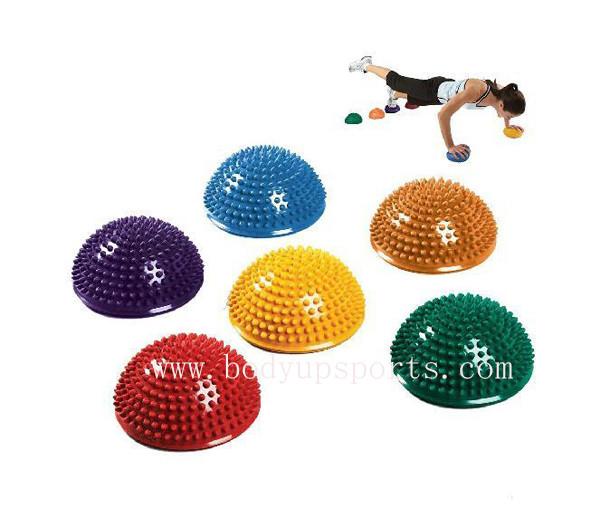 Quality Mini Handheld Foot Massage Half Ball , Inflatable Half Ball For Muscle Relieving for sale