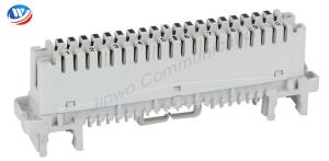 PBT Telephone Connection Module 10 Pair Grey Sliver Plated