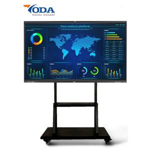 China 65Inch LCD Interactive Touch Screen Multi Function Conference Flat Panel wholesale