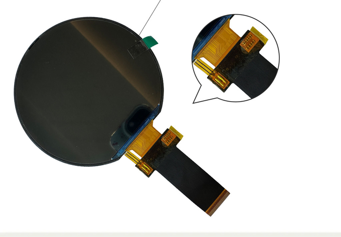 40 Pin Circular TFT LCD Screen Display 360x360 RGH 3.6 Inch ST72566