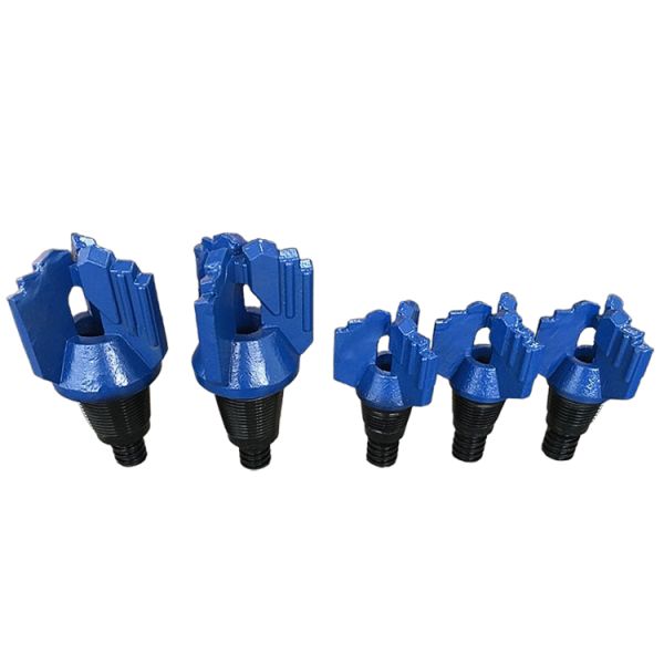 Three Wings Step Drag Drill Bit For Drilling Soft Formation Water Well
