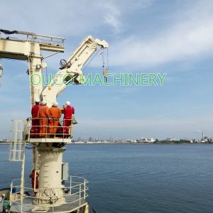 Compact 2.5T 22M Hydraulic Folding Telescopic Boom Crane
