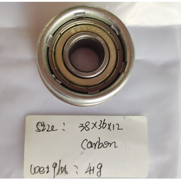 Carbon Steel Stamped Bearing 6001zz 38x36x12 Mm for Doors