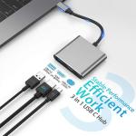 3-In-1 USB C Type C Multi-function Hub To USB-C PD HDMI USB 3.0 Adapter