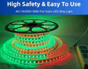 China Dimmable LED Pixel Strip , Neon Flexible Strip Light Waterproof Remote Control wholesale