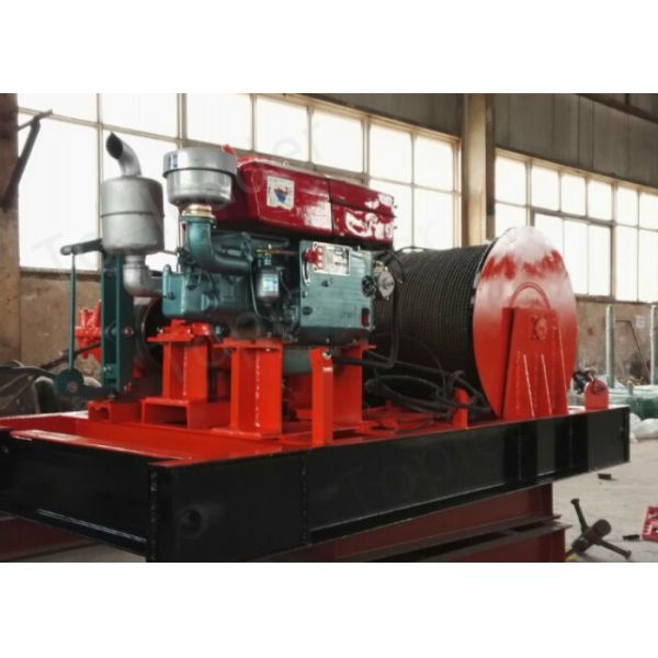 High Performance Moterized Shipyard Use Electric Power Source Cable Pulling Winch 10 Ton 15 Tons