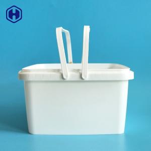 China Microwavable Small Square Plastic Containers Heat Resistant Printing wholesale