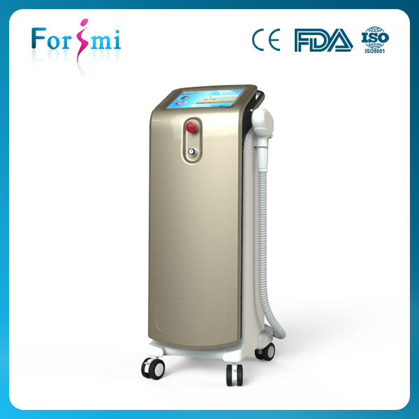 Delicate Champagne painted,considerate and humanized body design,Diode laer hair removal machine