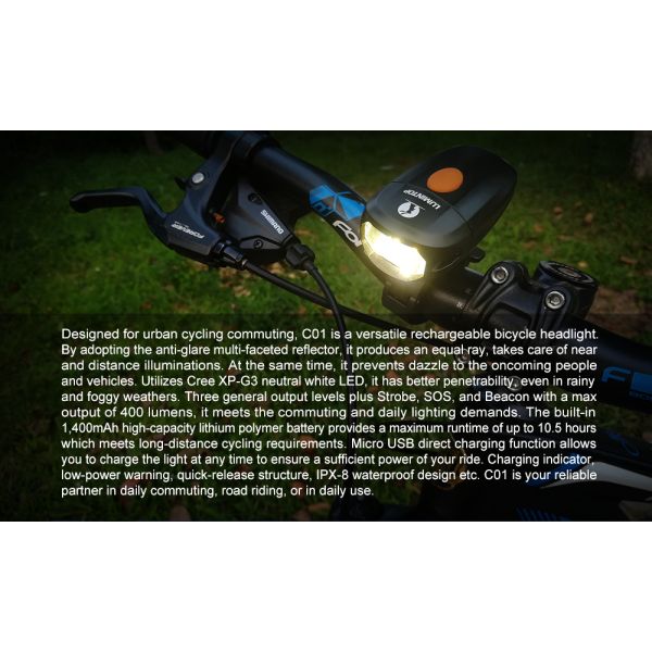 Light Weight USB Rechargeable Led Torch One Switch With Low Power Warning