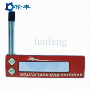 China Polyethylene Membrane Switch Overlay RAL Color 3M467 Tactile Dome Button on sale