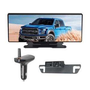 China 12 Inch Screen Digital HD Reverse Camera Wireless Backup Camera Mirror For SUV / Pickup wholesale