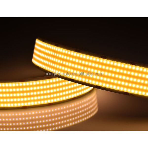 3- Ultra Wide 24V White Warm White COB LED Strip Light for LED Decorative Lighting 90Ra