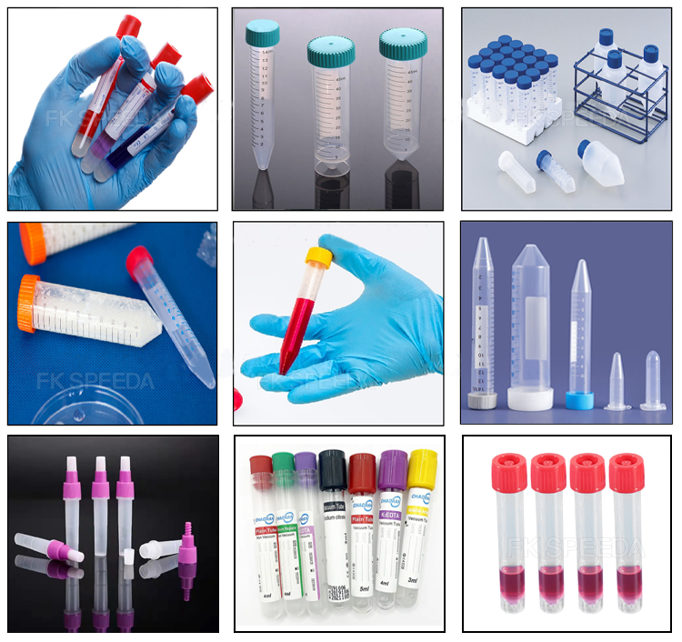 High Speed Automatic Biological Reagent Test Tube Filling Capping Machine for Results