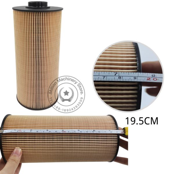 4676385 4649267 Excavator Fuel Filter Paper For ZX240-3/330-3 SH210-5/240-5/350A-3 Ex470/870h
