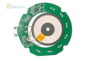 China 5V Wireless Charger Receiver Module , Qi Wireless Tx Rx Module wholesale