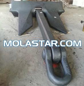 China Stocklees Steel Boat Use For Haevey Duty AC-14 Anchor Steel Anchor For Marine High Holding Power Anchor wholesale