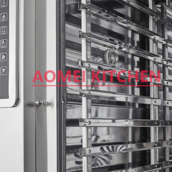 738x850x620mm Hot Air Convection Oven 5 Layers with Steam Function