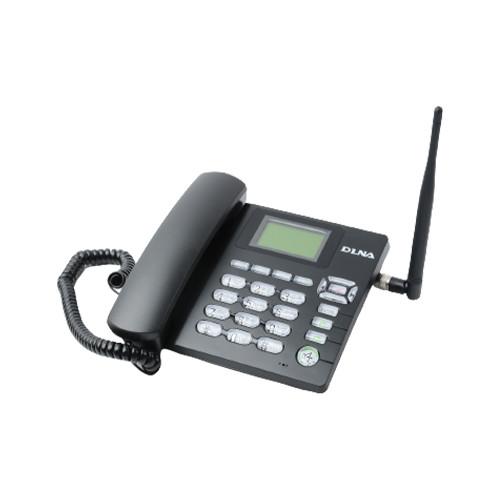 Quality Large Capacity TNC Caller Id Phone 2 SIMs Cordless Phone With Sim Good Signal for sale