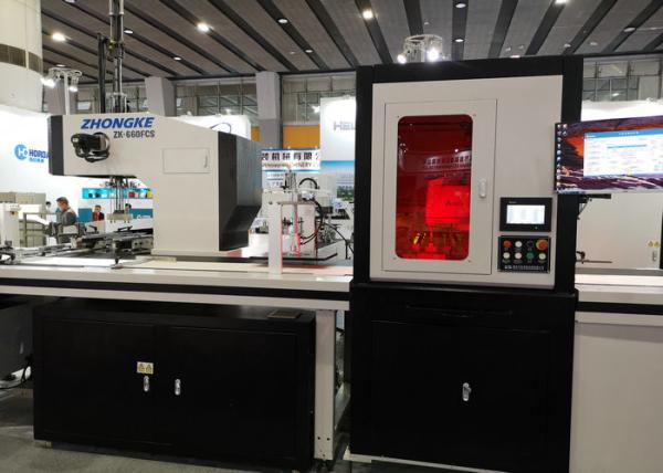 Quality Multipurpose Cardboard Box Making Machine Man Machine Interface System for sale
