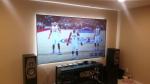 Portable Fixed Frame Screen , Front Multi - Format Frame Projection Screen